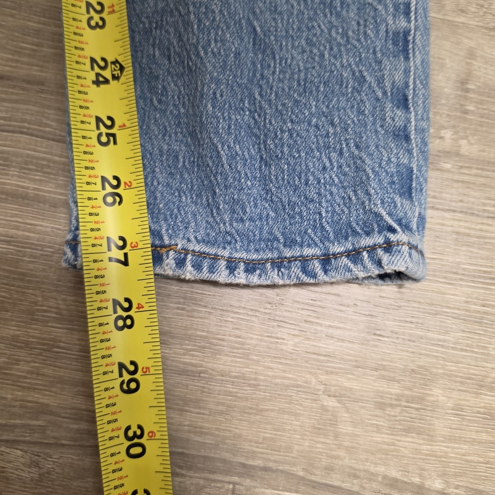 Levi's Premium Wedgie Jeans Women's 31 Distressed Ripped High Rise 31x27 - Picture 16 of 16